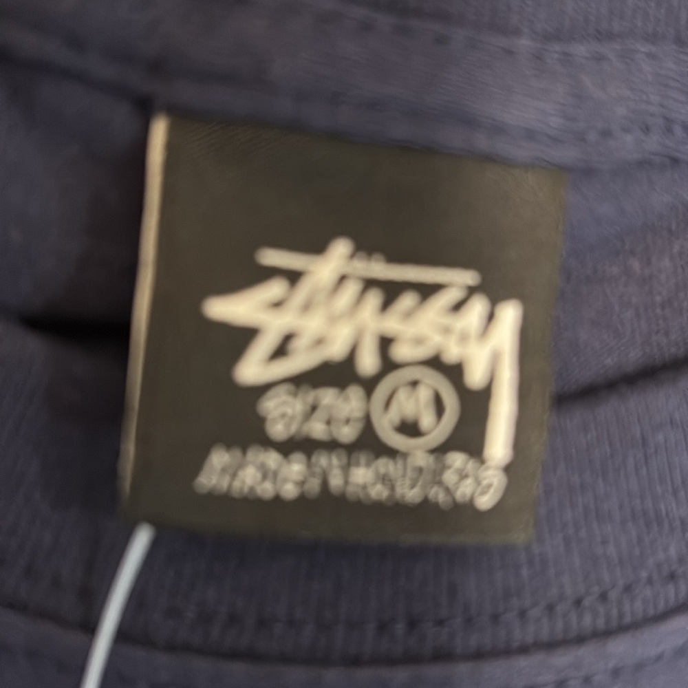 Sale Super rare Stussy Navy soda can Tee with Green Graphic size medium new - Picture 8 of 12
